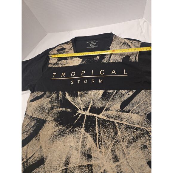 Twenty4 Original Tee Men Tropical Storm Sz L 100% Cotton Travel Retro - Picture 2 of 7